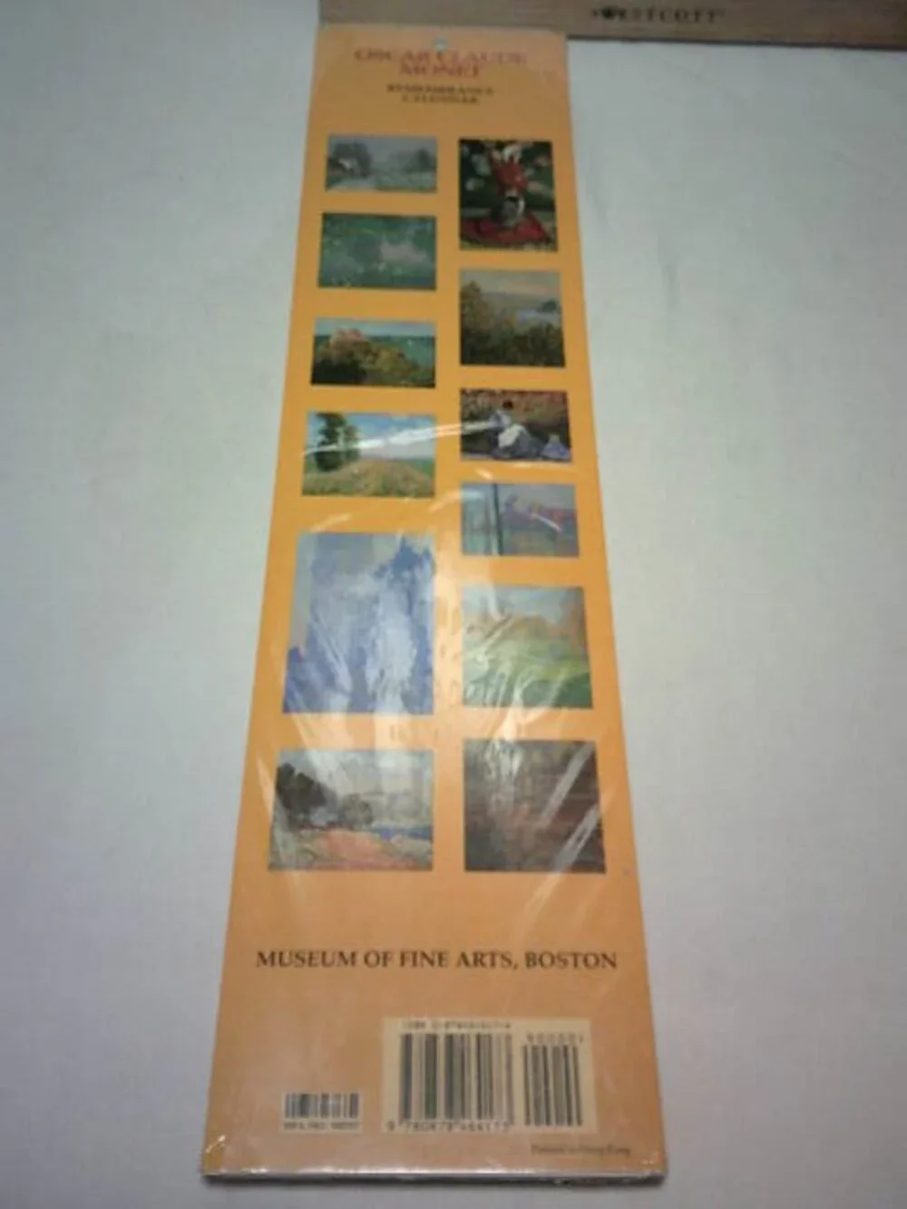 NEW VTG OSCAR CLAUDE MONET REMEMBERANCE CALENDAR MUSEUM OF FINE ARTS, BOSTON 🔥